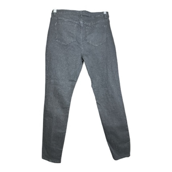 VENUS Black Denim Jeans with Gold Embroidered Embellishments - Picture 6 of 6